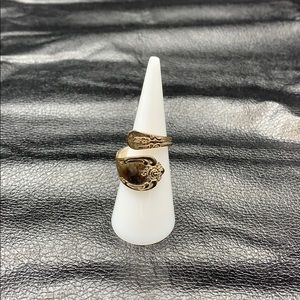 Vintage Sterling Silver Spoon Ring